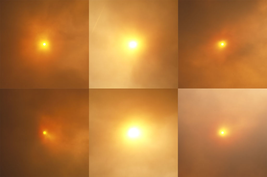 Sun and Smoke Composite, Six Suns