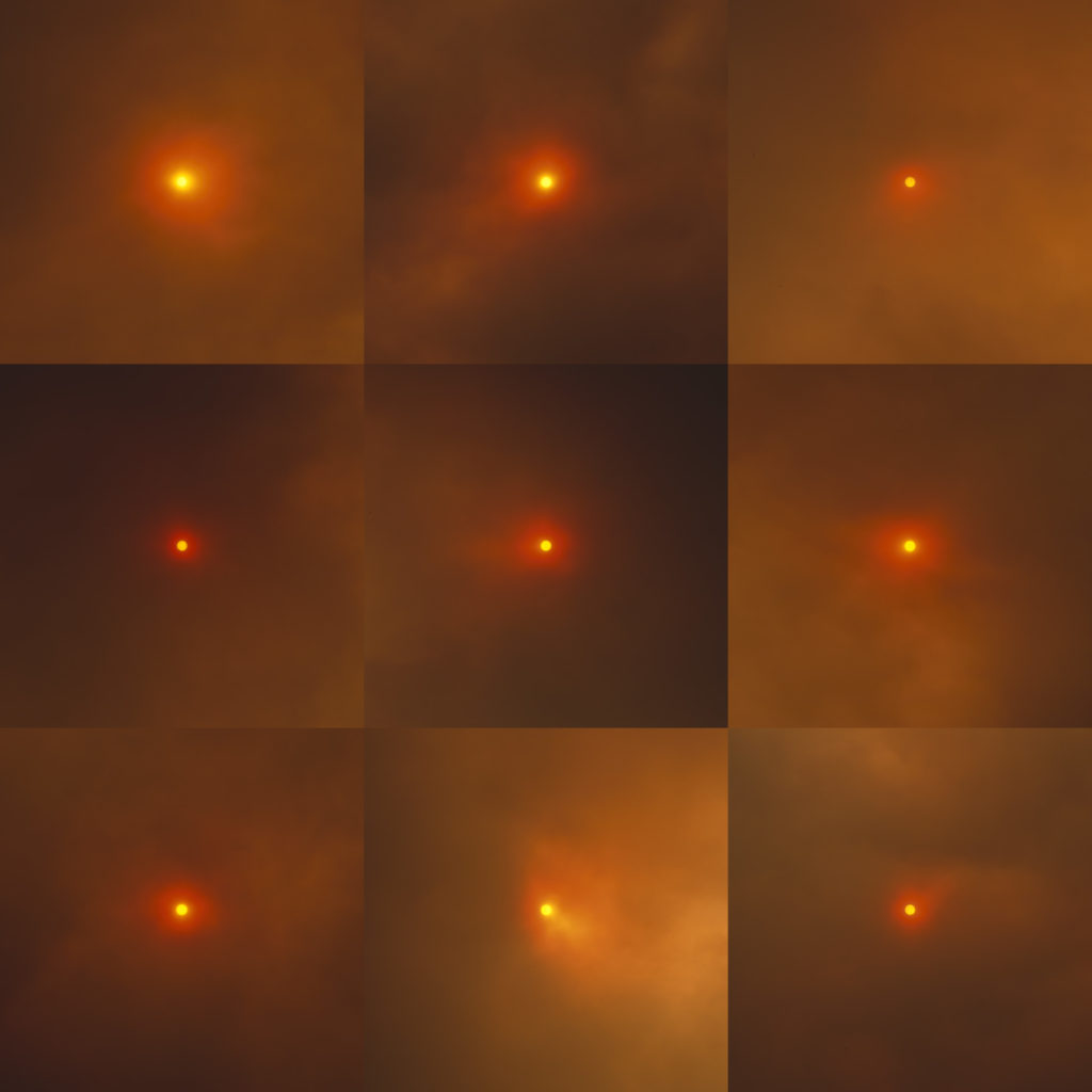 Sun and Smoke Composite